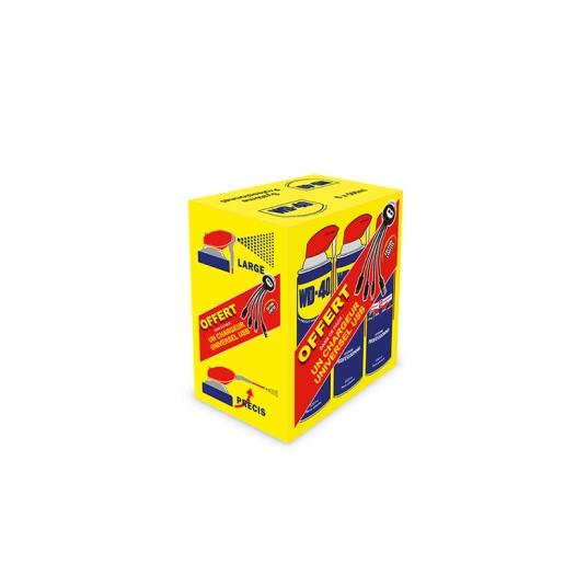 Lubrifiant multi-fonctions 5-en-1 WD-40 6x500ml - WD 40