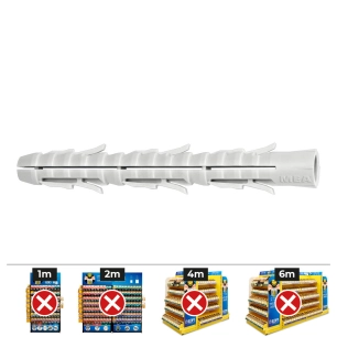 boîte 100 unité. standard tête longue fl 6-60