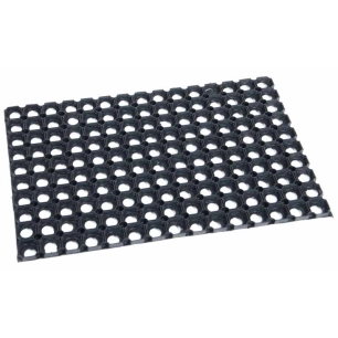 Tapis Ruberring Noir 40x60 - VICA