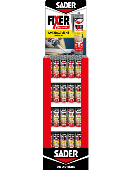 Box de 80 cartouches SADER FSP aménagement intérieur 360g - SADER