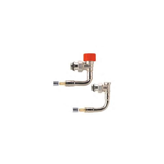 Kit hydrocâblé thermostatique équerre à sertir - 1/2 modèle T22/T33 - R858122H - Comap
