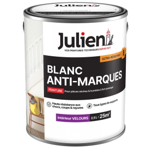 blanc anti-marques velours - julien