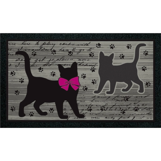 tapis format classic chats 40x68cm - euroflock division