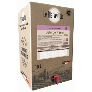 détergent sols au savon de marseille ecocert bib 10l - le marseillois