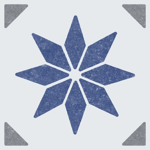 dalles murales adhésives wall tiles alia bleu 15.25x15.25cm boite de 6 - dc-fix