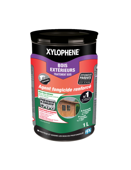 traitement insecticide fongicide bois extérieurs 1 LITRE - xylophene