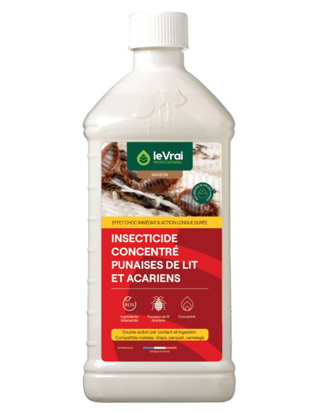 insecticide concentré punaises de lit et acariens 1l tp18 - le vrai