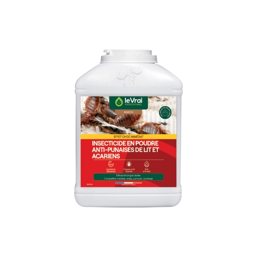 insecticide en poudre punaises de lit et acariens 250g tp18 - le vrai
