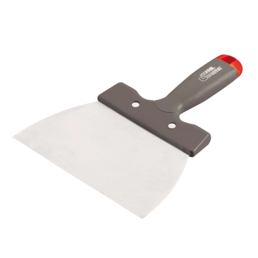 couteau à enduire lame inox manche bi-matière soft line - l'outil parfait