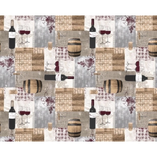 toile cirée déco tabern 140cm x 20m - access deco