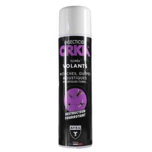 insecticide insectes volants aérosol 400ml tp18 - orka