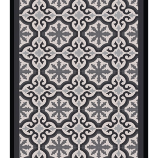 16.6 tapis de passage portu tile grey 0.66x15m - vica