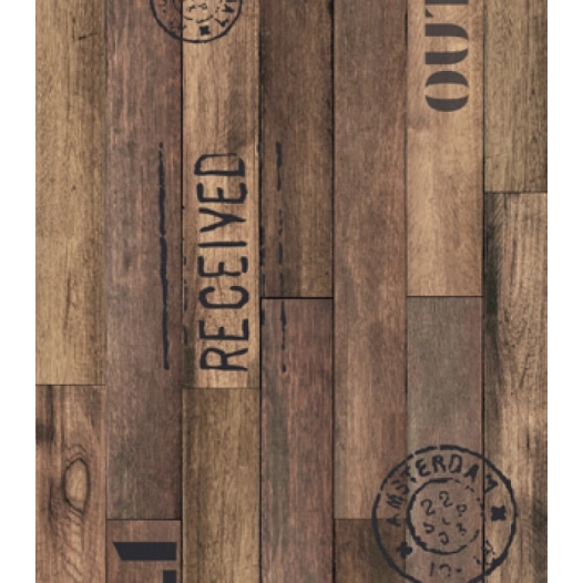 16.5 tapis de passage outdoor wood brown 0.66x15m - vica