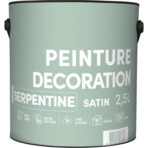 peinture décoration satin - tout dans le prix