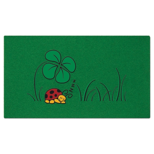 tapis zerbino garden 40x70cm lot de 12 - euroflock division