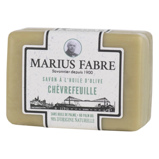 20 savonnette à l'huile d'olive parfum chèvrefeuille 100g - marius fabre