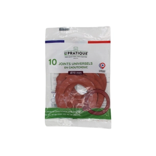 10 joints universels pour bocaux ø70 mm - le pratique