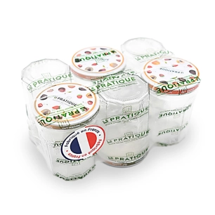 pots de confiture 385ml ø82 pack de 6 - le pratique