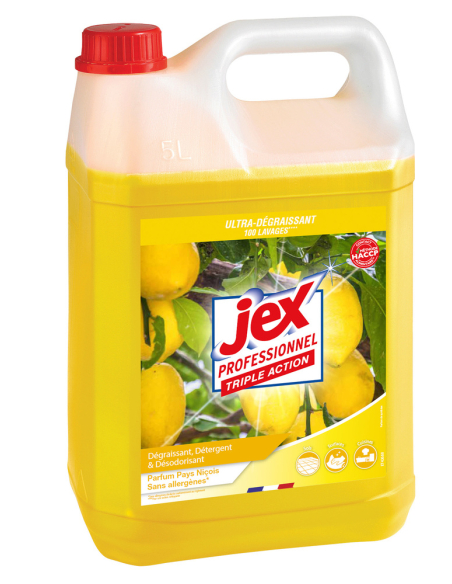 dégraissant professionnel triple action parfum pays niçois 5l - jex