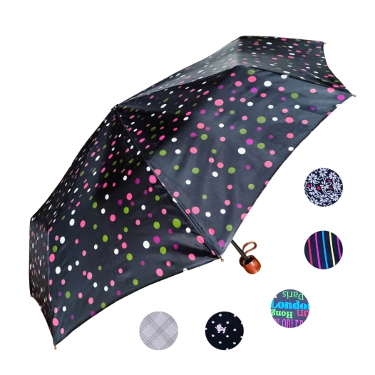 parapluie femme mini imprimé coloris assortis - neyrat autun