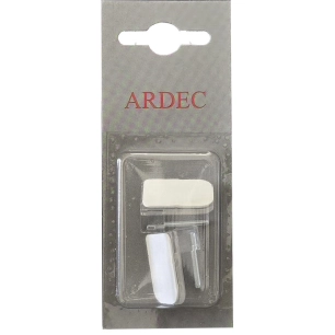 supports adhésifs plastique transparent blister de 2 - ardec