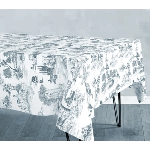 toile cirée déco ami 140cm x 20m - access deco