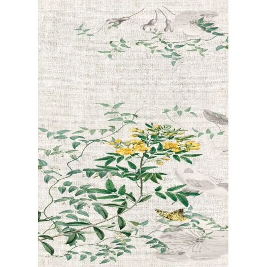 toile cirée déco léonie 140cm x 20m - access deco