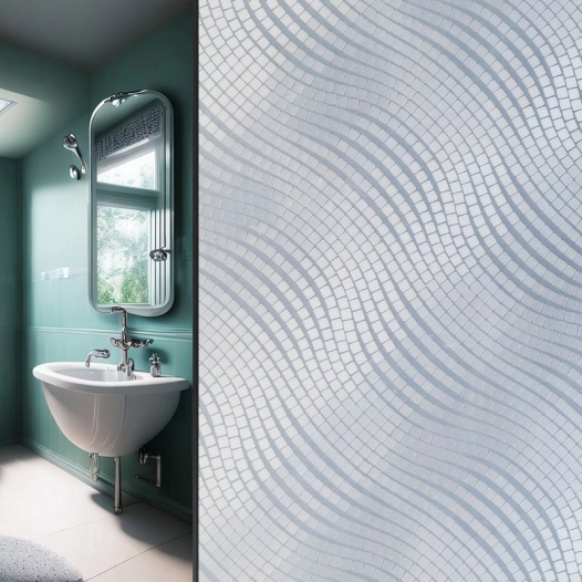 20 film vitrostatique ondulys - access deco