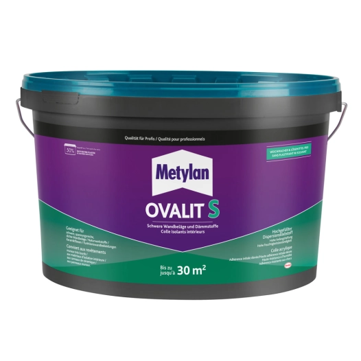 colle ovalit s isolants intérieurs 12kg - metylan
