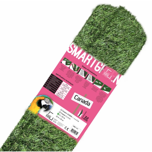 50 gazon synthétique 32mm canada rouleau de 25ml - smartgreen