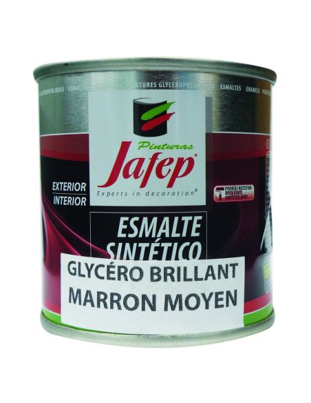 esmalte glycéro brillant boitette 125ml - jafep pinturas