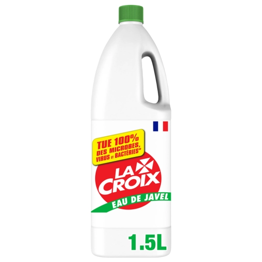 eau de javel désinfectante 1.5l - lacroix