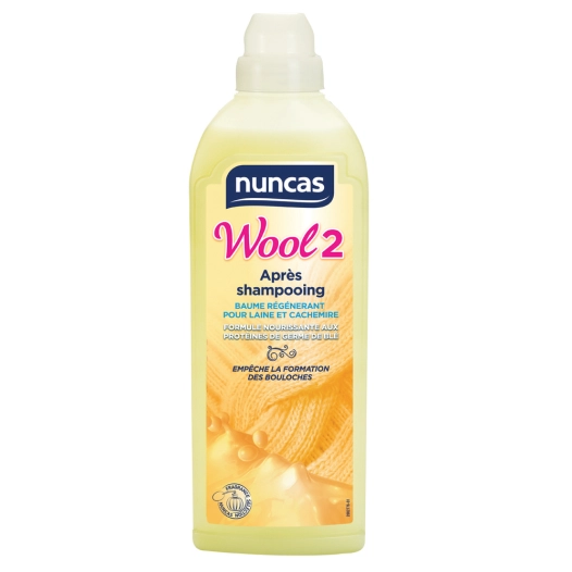 après-shampooing laine wool 2 flacon 750ml - nuncas
