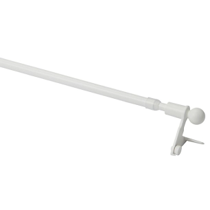 tringle sans perçage blanche pressfix 30-50cm - ardec