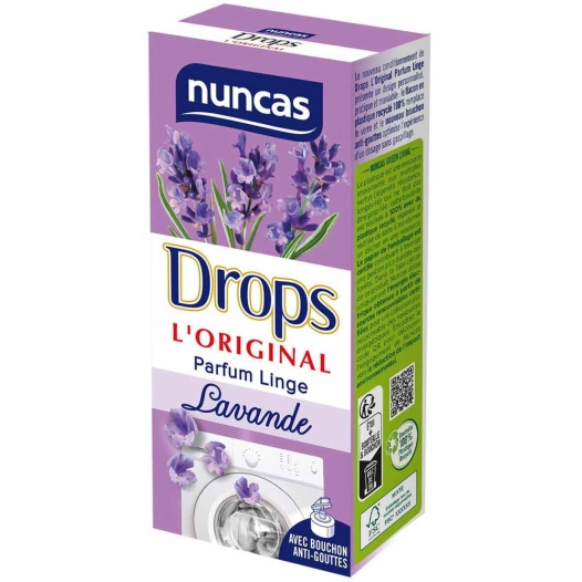 drops parfum linge concentré lavande 100ml - nuncas