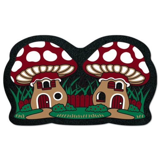 tapis format classic champignons 40x68cm - euroflock division