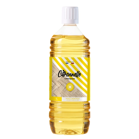 huile végétale citronnelle 1l - devineau