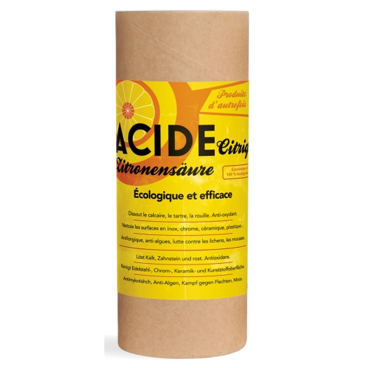acide citrique 600g - produits d'autrefois