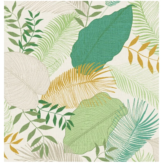 toile cirée déco baie amende 140cm x 20m - access deco