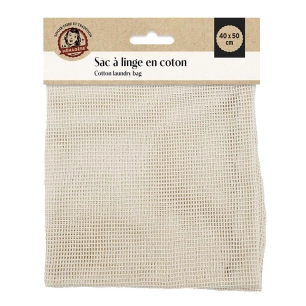 filet à linge en coton 40x50cm - la menagere
