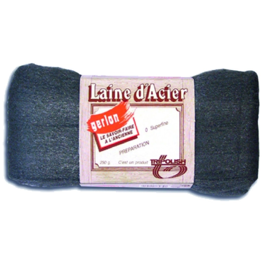 laine d'acier n°0 préparation 250g - gerlon