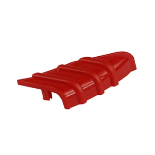 cache clips rouge droit pour modèles inventiv b4044p (323915 et 382518), e1740p (323909), e1944p (323910). origine: 1052503004.