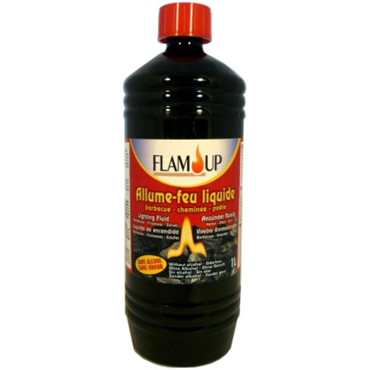 Allume Feu Liquide Sans Odeur 1l - FLAM UP