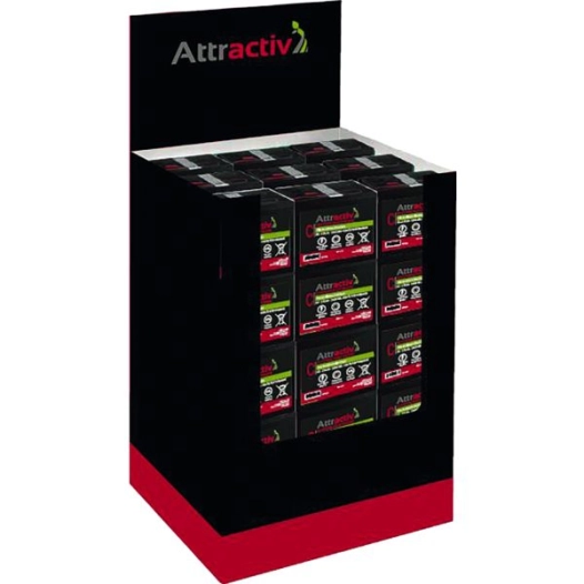 pile alcaline 170 ah, 9v en display