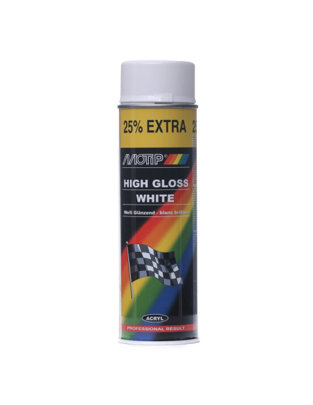 aérosol blanc brillant 500ml