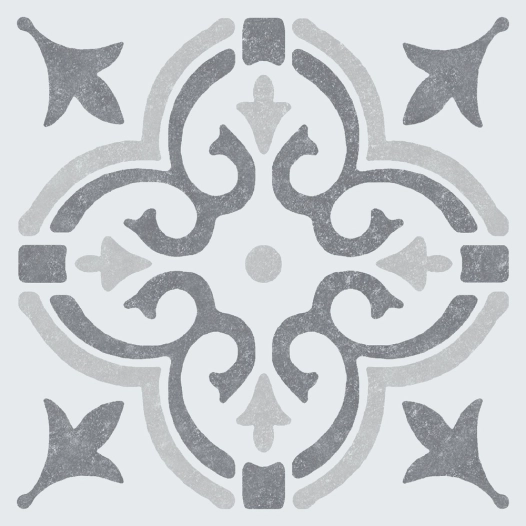 12 dalles murales adhésives wall tiles jamila gris 15.25x15.25cm boite de 6 - dc-fix