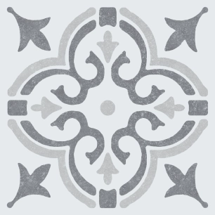 12 dalles murales adhésives wall tiles jamila gris 15.25x15.25cm boite de 6 - dc-fix