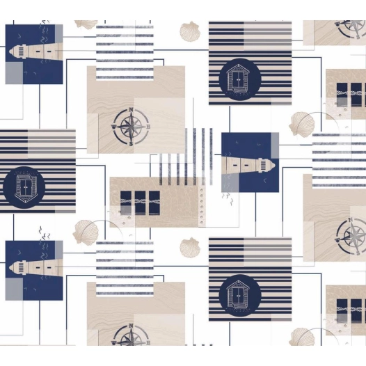 toile cirée déco guia 140cm x 20m - access deco