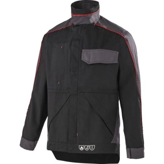 blouson konekt 1- noir/gris taille 2 (44/46)