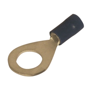 cosse à oeillet 8 mm bleue (1,5 à 2,5 mm²)